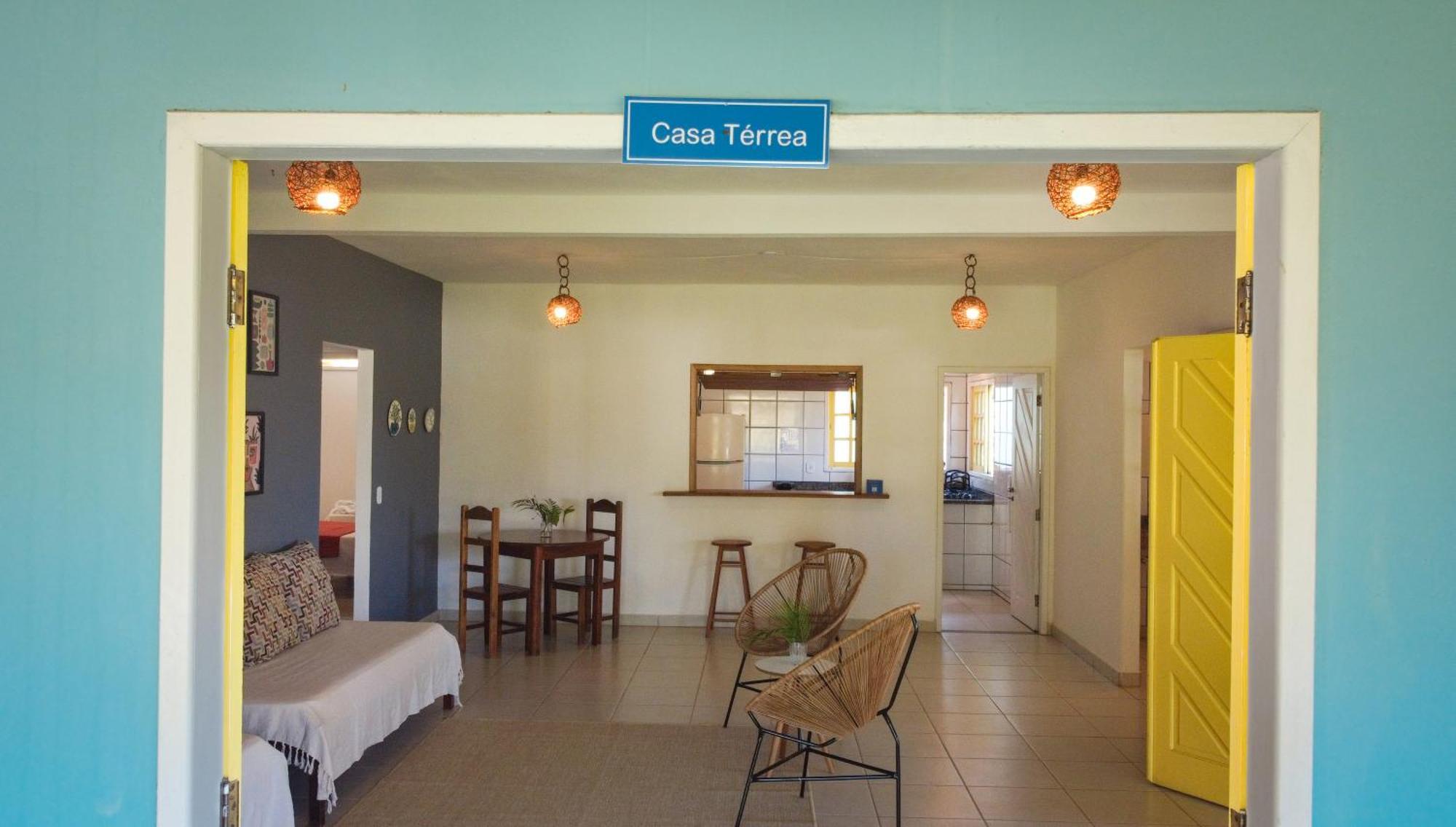 Canto Do Mar - Apartamentos E Casa Com Vista Pro Mar - Кумуруксатиба Екстериор снимка