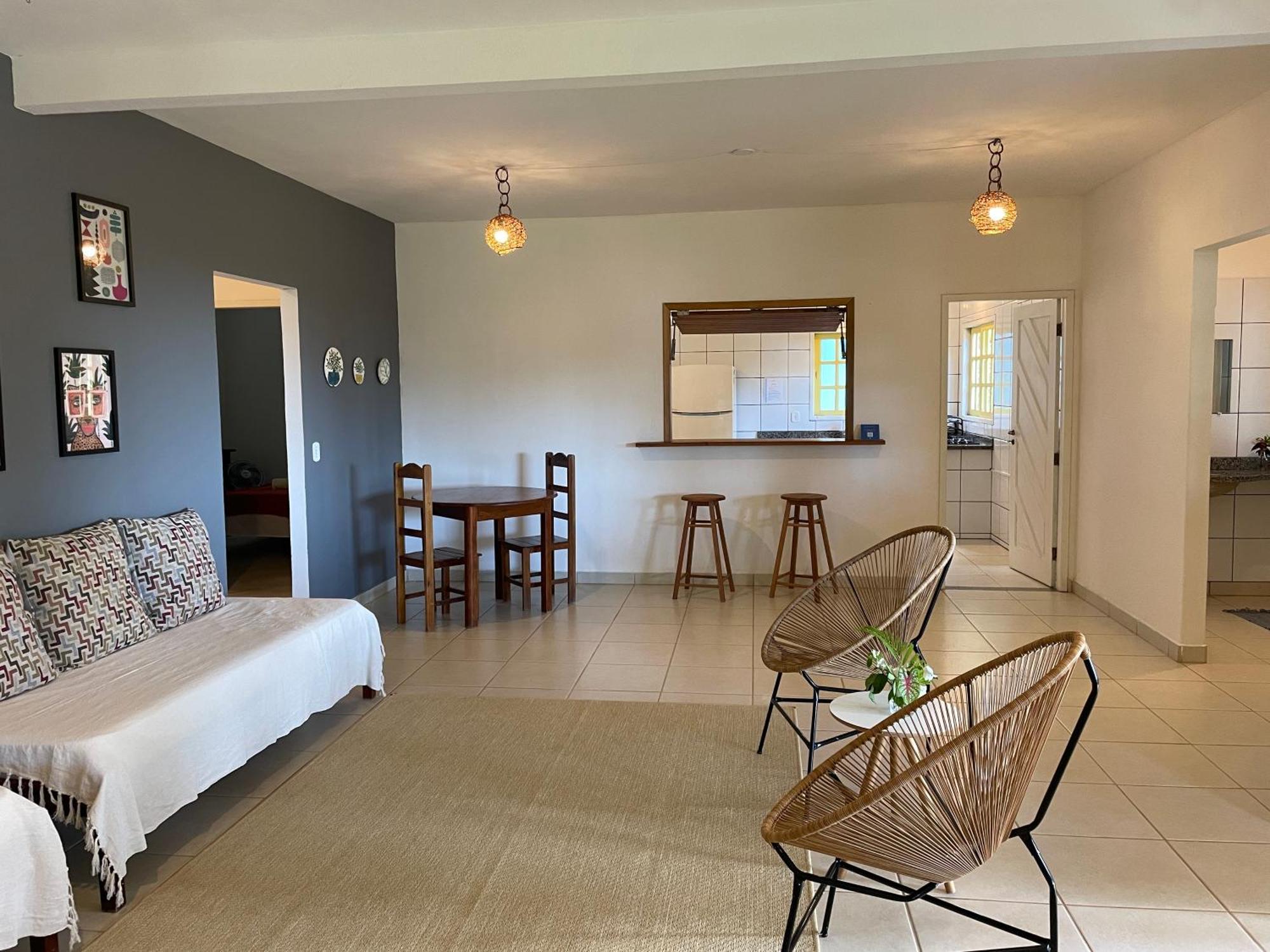 Canto Do Mar - Apartamentos E Casa Com Vista Pro Mar - Кумуруксатиба Екстериор снимка